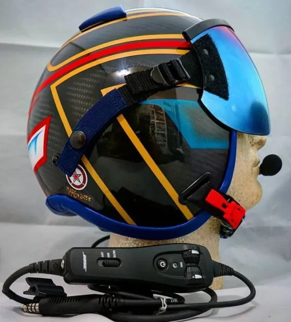 Bose ANR system installed in all flight helmet 3