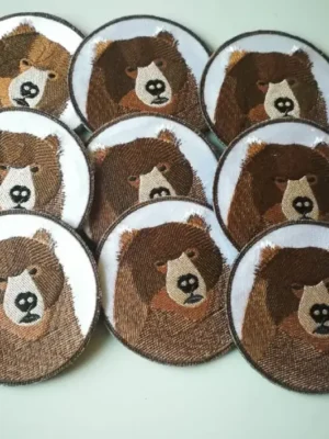 Custom Bear Aviation Patch