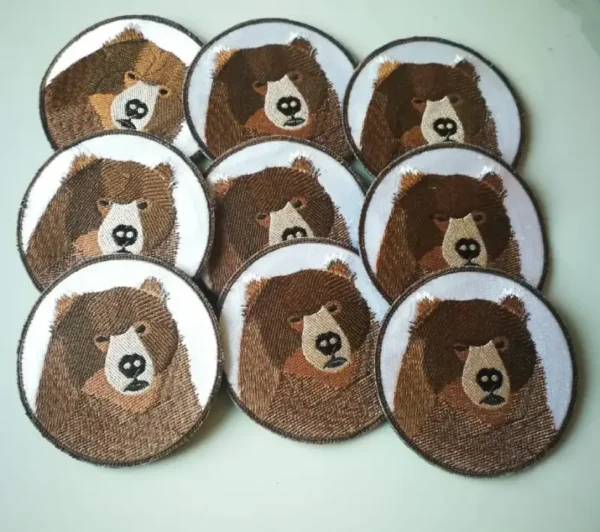 Custom Bear Aviation Patch