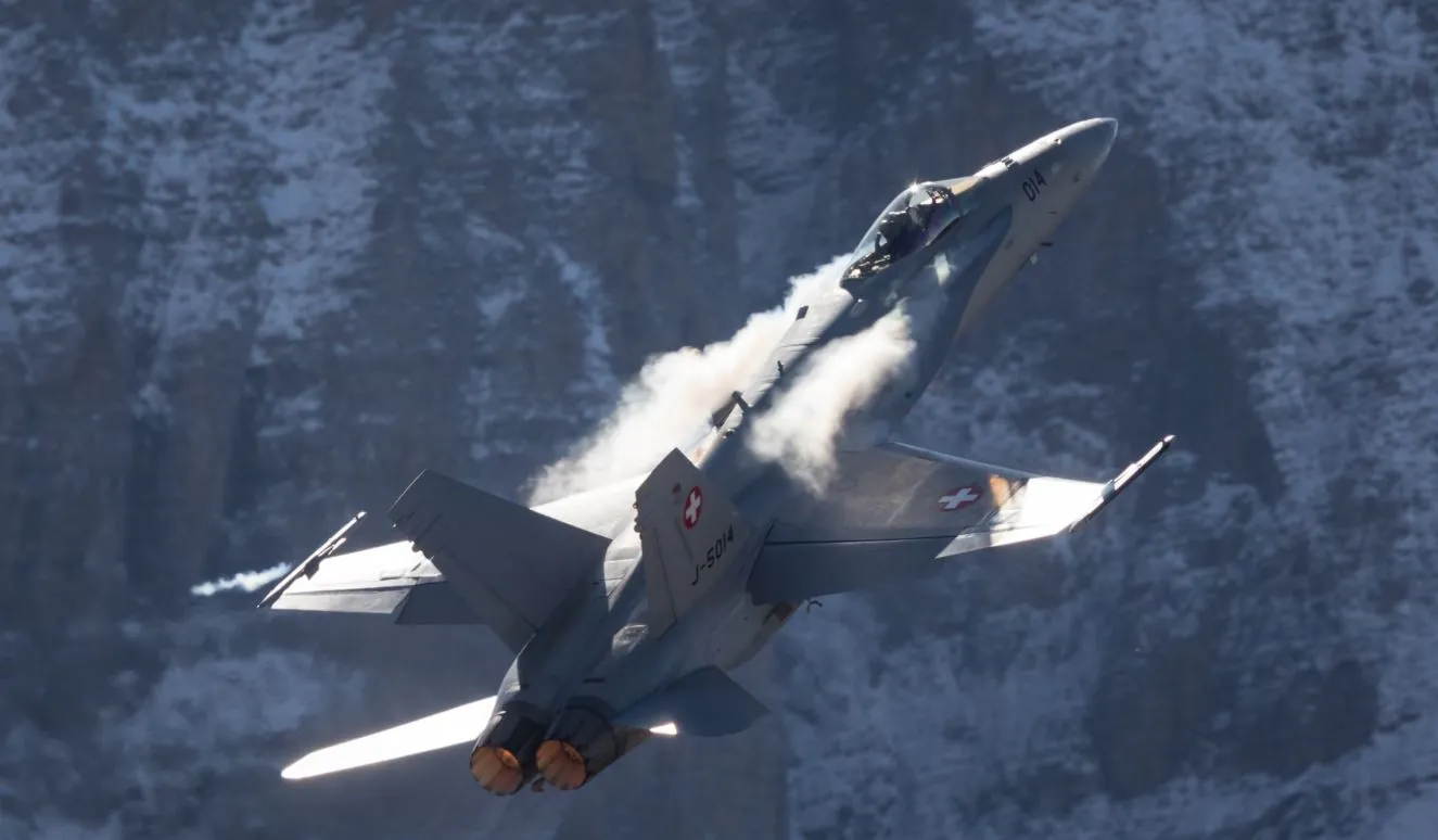 FA-18 Swiss Hornet Solo Display Team