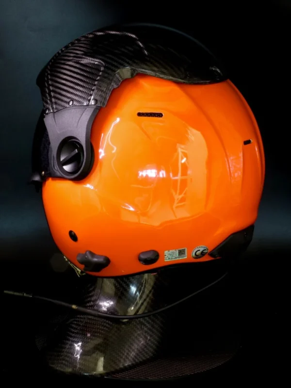 Horus Hard Visor Ange Back View