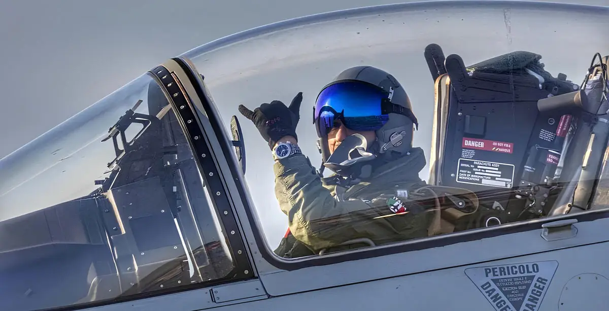 Company Profile 4 Pilot-on-Deck with CF Helmet
