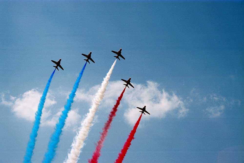 Custom Flight Helmets 45 RedArrowsFarn2006JM