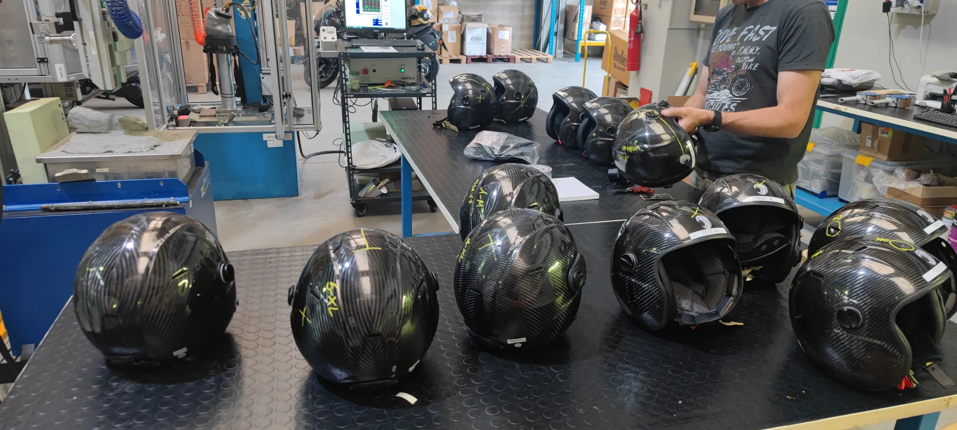 Research and Development 1 Helmet Testing