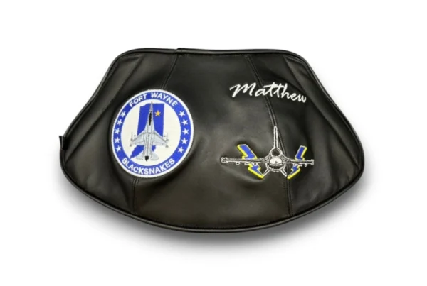 Scorpion visor cover for flight helmet