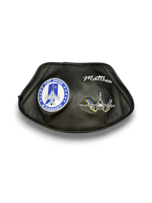 Scorpion visor cover for flight helmet