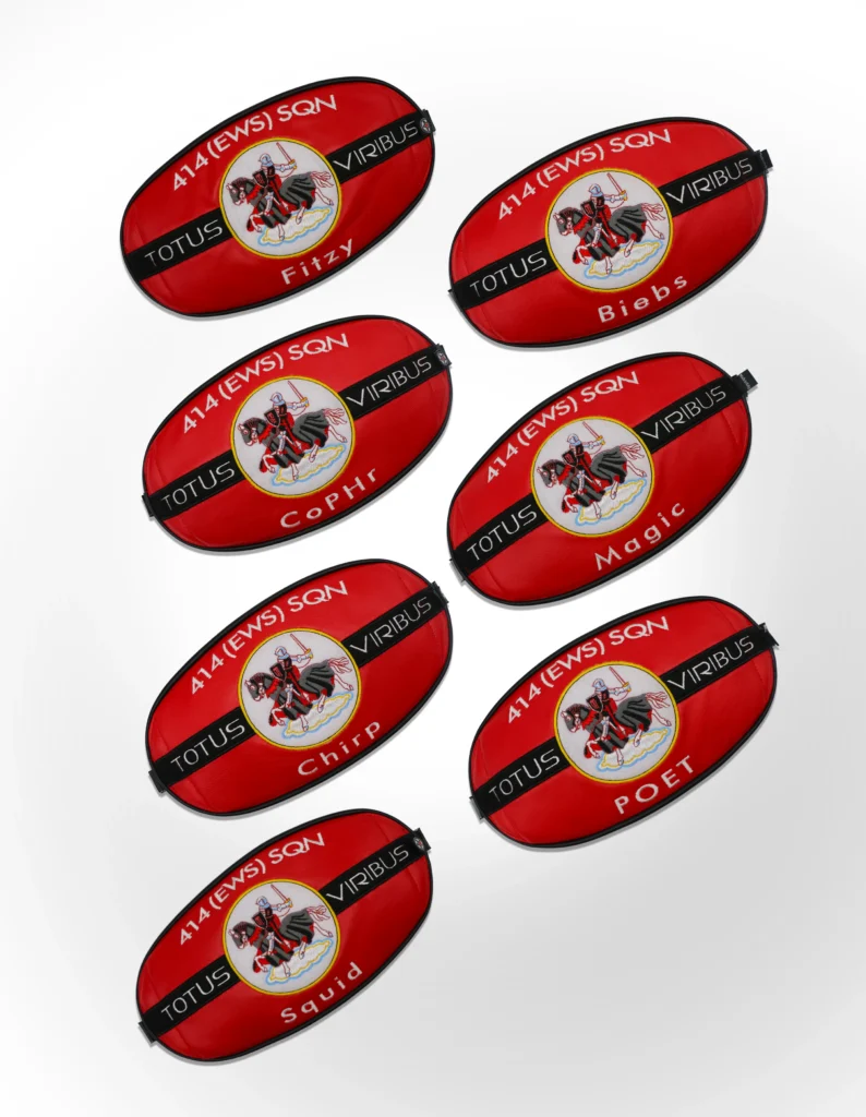 HGU-68/P Custom Visor Covers | Premium Italian Leather