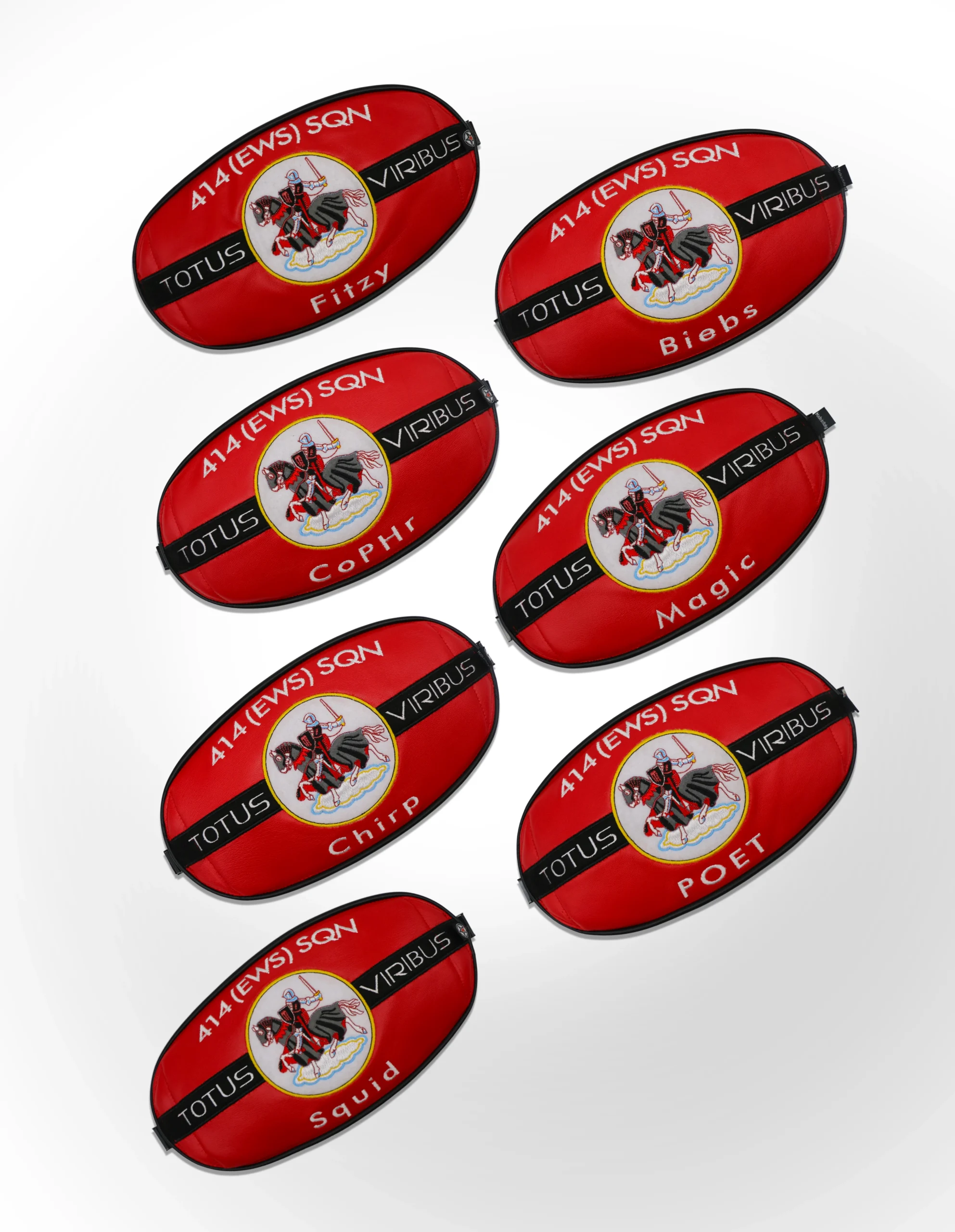 HGU68 LEATHER CUSTOME MADE VISOR COVER